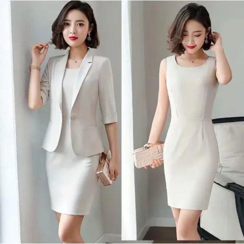 Brand Discount Store Mall Counter Withdraw from Cupboard Women Clothes Tail Clearance Professional Small Suit Set Women's Coat Dress