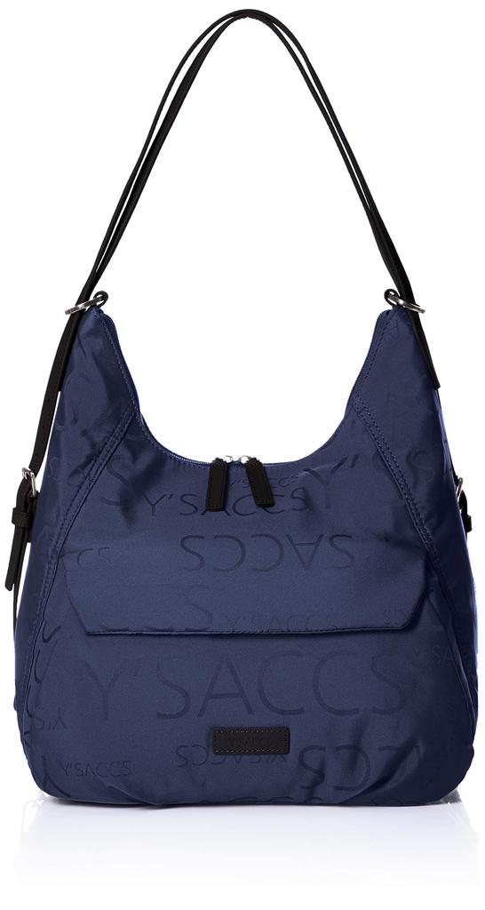 Logo Jacquard Backpack Navy [Isaac] 2-way Y82-01-05