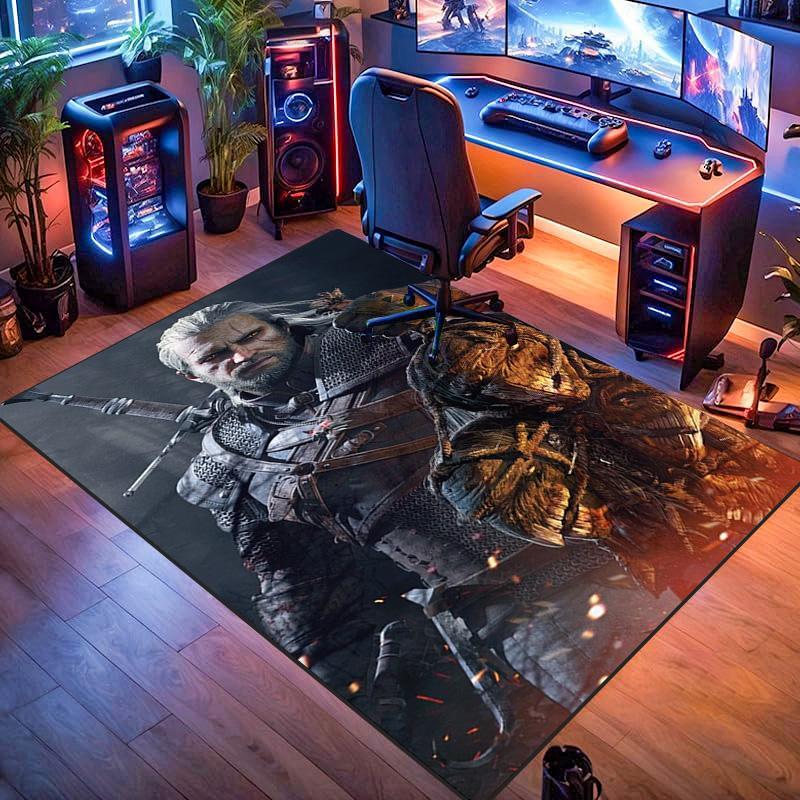 The Witcher's Fury carpet Living room and bedroom mats printing Dormitory decoration Room Fashion