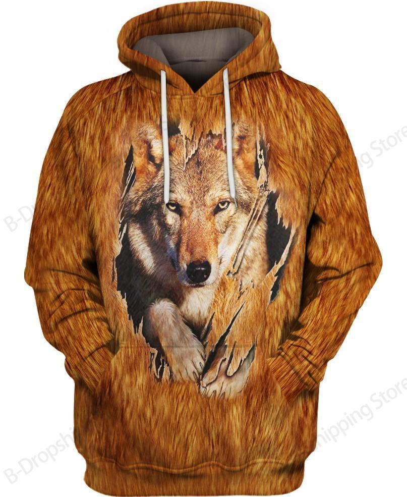 Native Wolf Pattern Culture 3d Print Hoodie Men Women Fashion Long Sleeve Hoodies Vintage Coat Men Sweatshirt Unisex Clothes NEW