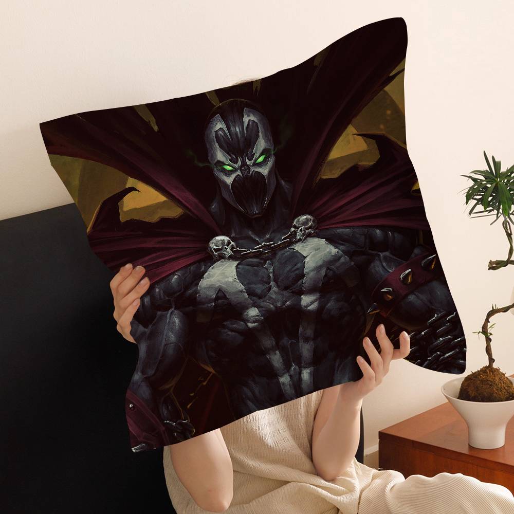 Horror Action Movie S-Spawn Cushion Cover Pillowcase Upholstery Sofa Throw Pillow Home Decor Pillowcas