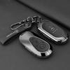 ZJH5   Leather Smart Remote Key Protector Car Key Case Cover For Mercedes Benz A C E S GLC GLE GLB W204 W205 W206 W212 W213 W221 W223
