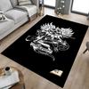 1pc Team Free Will Hunting Things Home Office, Durable Polyester Floor Mat with Easy, Office Decor, Urban Style, Nonslip Backing