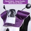 Waterproof Motorcycle Head Cover Clear Window Electric Motorcycle Cover  Daily Commuting