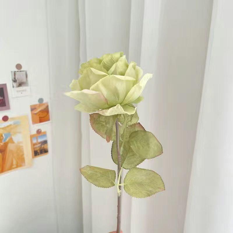 Style French Faux Silk Roses For Wedding Decor Photography Props Styling Home