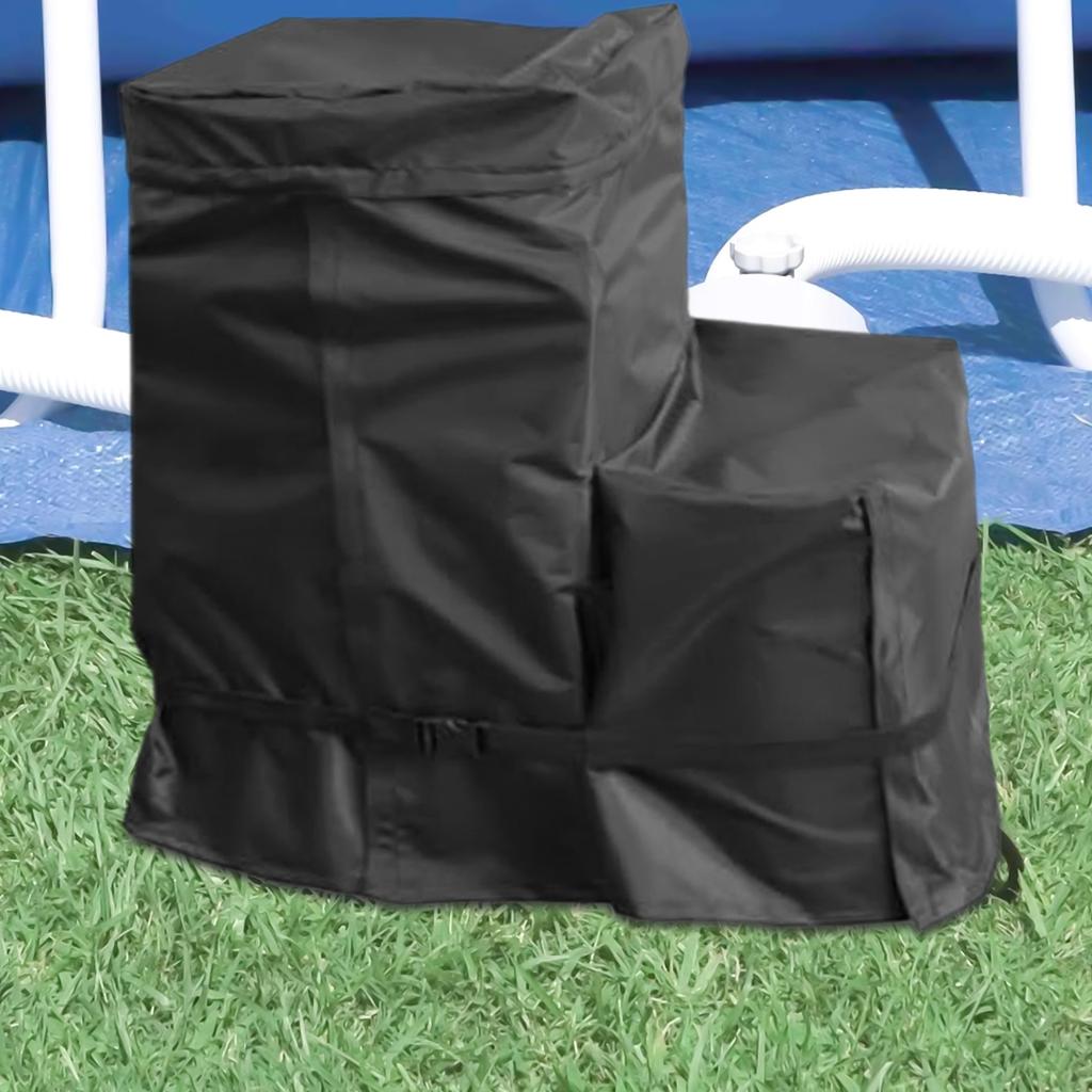 1 Pcs Outdoor Garden 420D Pool Pump Cover For INTEX 14-16 Inch Sand Filter Swimming Pool Filtration Pump Cover