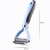 Dog Comb Stainless Steel Knife Dog Grooming Brush Pet Hair Remover Dense Teeth Combs for Dogs Hair Knot Opening Pet Accessories
