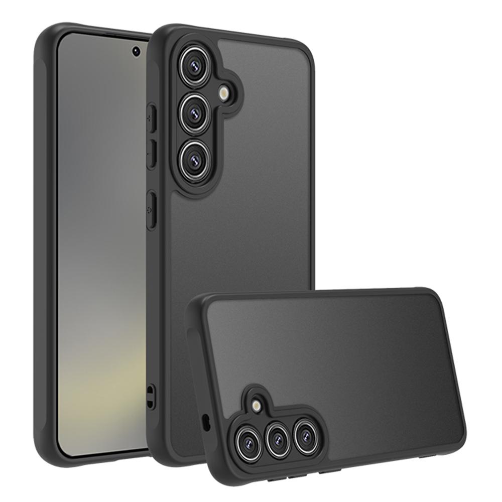 

For Samsung Galaxy S25 Case Skin Touch Matte PC+TPU Shockproof Phone Back Cover A