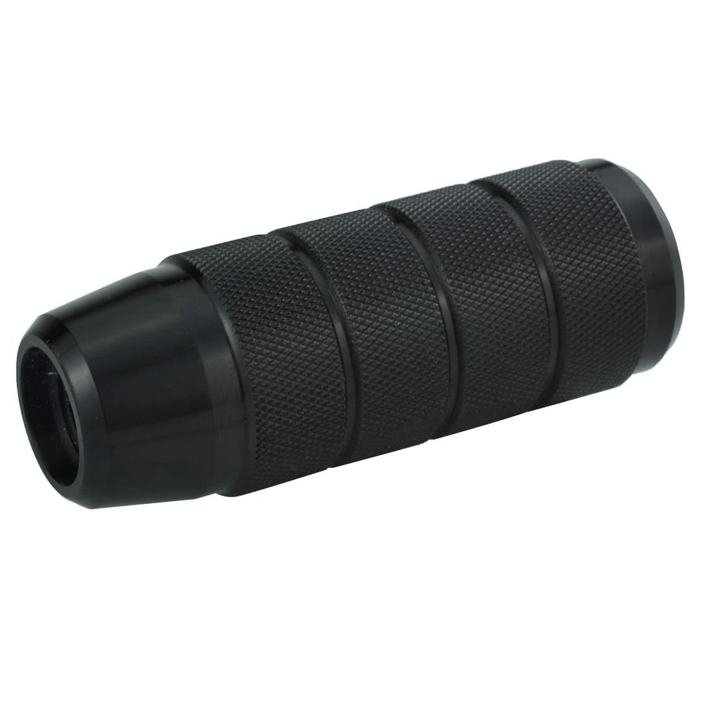 Abfer Car Knob Shift Aluminum Car Stick Shift Head Shift Rod Knob for Automatic and Manual Vehicles (Black)