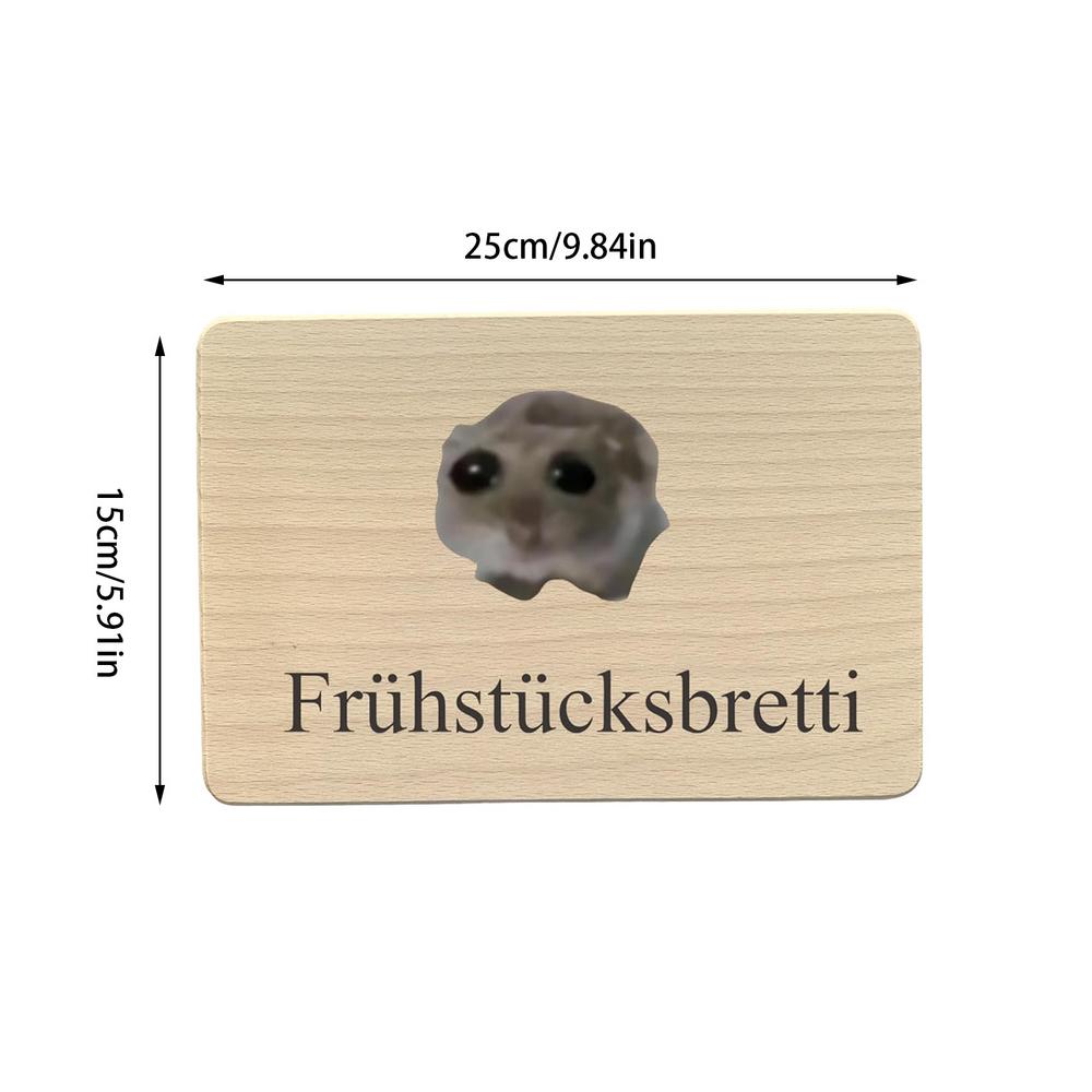 

Доска для завтрака с изображением хомяка Поднос для завтрака с рисунком хомяка Деревянные подносы Элегантный поднос для завтрака Подносы для сервировки в деревенском стиле Универсальная еда
