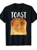 Funny Toast Graphic T-Shirt for Men & Women - Retro Bread Lover' Tee Suitable for Bread Lovers, Unis