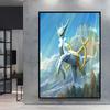 Classic Anime Character Pictures Pokemon Arceus Canvas Painting Wall Art Poster Home Children's Bedroom Decor Friends Gifts