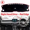 Dashboard Cover Protective Pad for Honda HR-V HRV Vezel RV  2024 Car Dash Board Sunshade Anto-UV Carpet LHD RHD