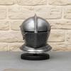 Medieval Knight Steel Helmet, Visored Armor, Cosplay LARP, decor Halloween gift, cosplay