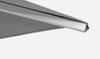 Garden Parasol 400X400Cm Bolzano Ibis Aluminum Gray