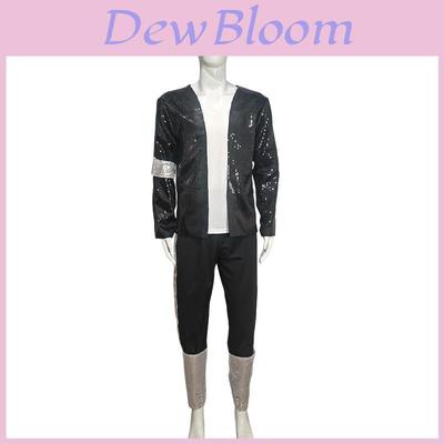 Michael Jackson Performance Costume With Sequined Stage Outfit For Kids And Adults