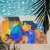 W-Welcome Home Wally Darling Game Towel Quick Drying Beach Towels Are Suitable For Swimming Pools Camping Yoga And The Gym