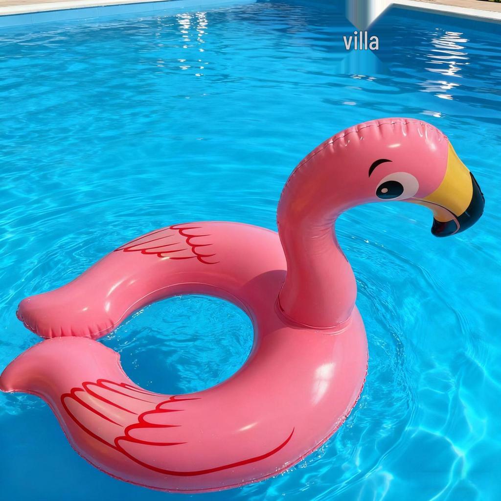 Custom Adult Flamingo PVC Pool Float Swim Ring