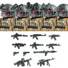 Commando Urbano Forze Speciali Figure Militari Blocchi da Costruzione SWAT Esercito USA Ucraina Soldati Assalto Fanteria Scudo Armi Giocattoli