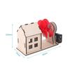 Mini  Wind  Power  Station Material Diy Assemble Toys Physics Education Toy For Children