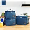 S/M/L New Portable Lunch Bag Food Thermal Box Waterproof Office Cooler Lunchbox With Shoulder Strap Insulated Case
