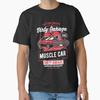 Custom Engine. Vintage Muscle Car. Classic T-Shirt
