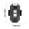 7 Colors LED Aircraft Strobe Lights Charging Flash Lamp Motorcycle USB Charging Lamp Accessories