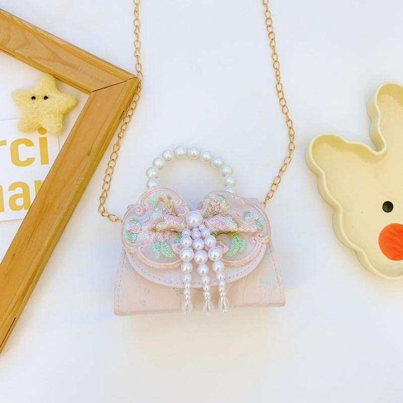 Frozen Kids Shoulder Bag With Bow And Tassel For Daily Outfits Characters Included)**