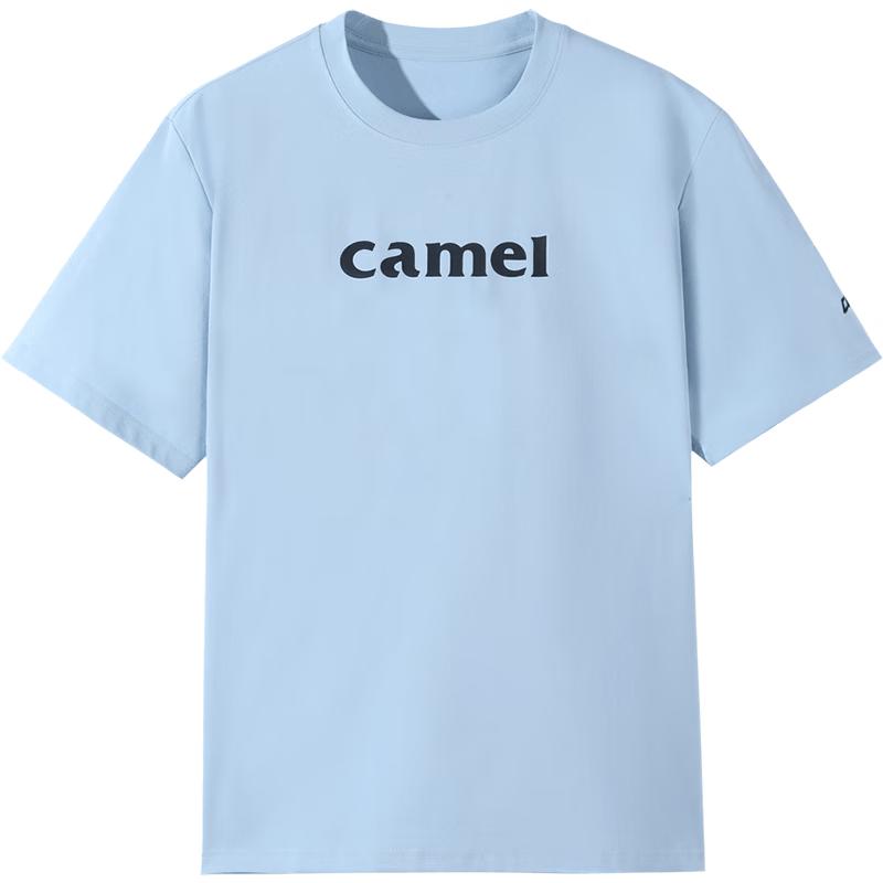 CAMEL Унисекс Охлаждающая Свободная Футболка с коротким рукавом L
