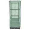 Vidaxl Raised Planter With Greenhouse, Rattan Look, 160X40X123 Cm