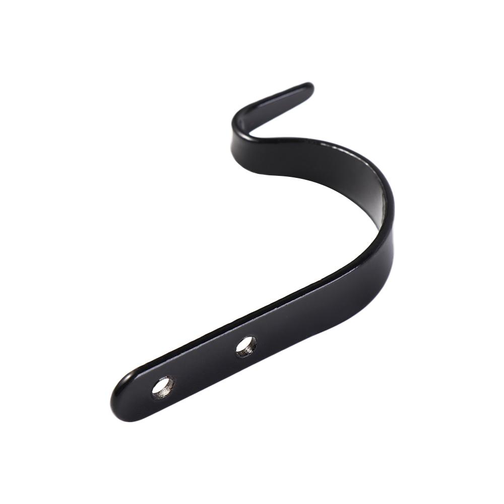 4PCS Vintage Metal Hooks Black Plants Hangers Plants Holder Iron Wall Hooks  Garden