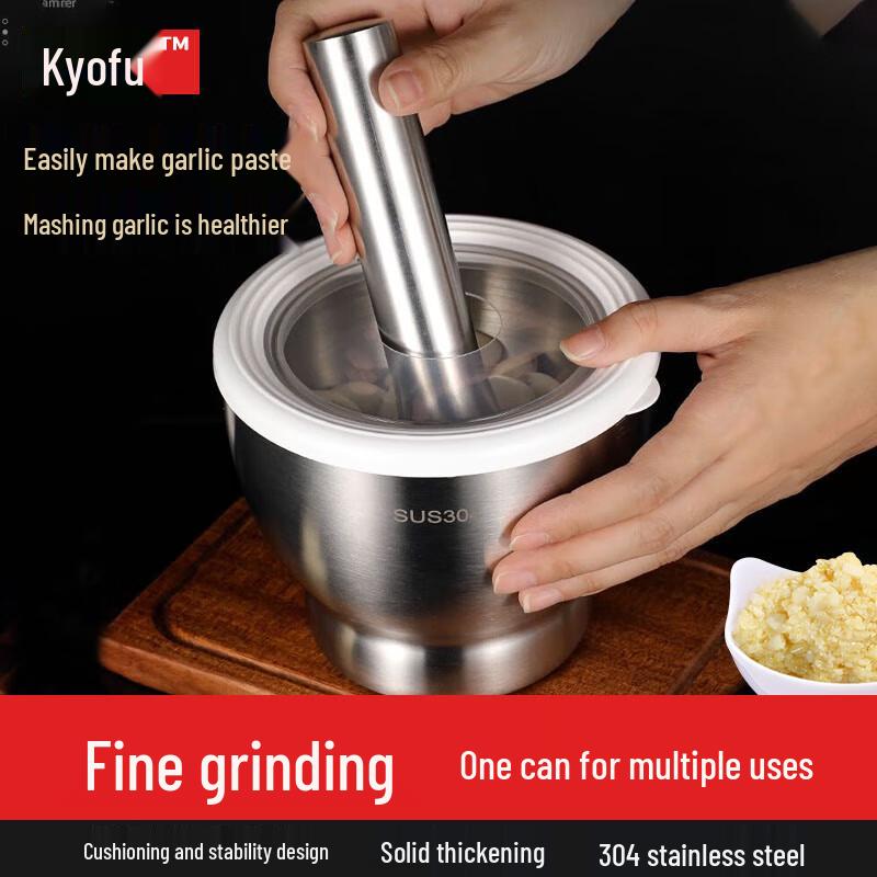 Versatile Mortar and Pestle Set Traditional Pestle & Mortar