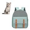 Cat Backpack Large Capacity Portable Brthable Dog Cat Carrying Double Shoulder Bag for Pet Outing Travel Hiking