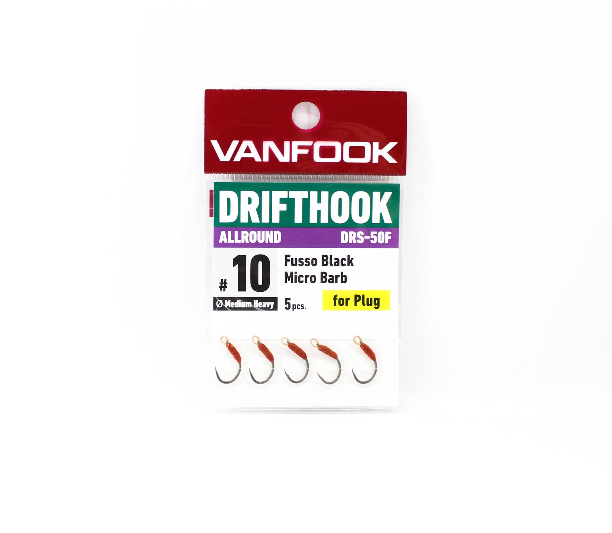 

Vanfook DRS-50F Drifthook Универсальный Микробородка Размер 10 (8699)
