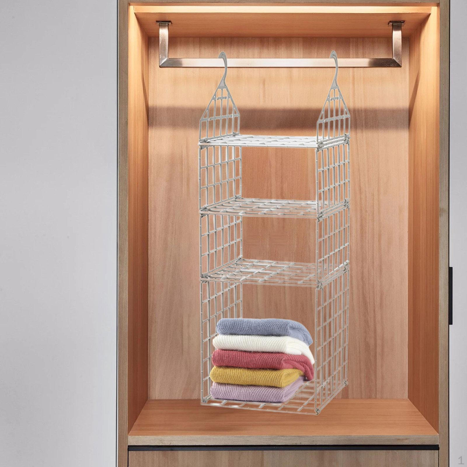 

Подвесной органайзер для шкафа, складной, органайзер для сумок 4 tier