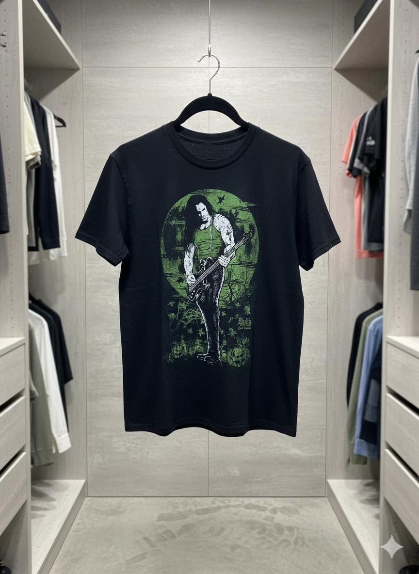 Unisex Adult Casual Music Danzig Glenn Danzig Guitar Graphic T-Shir... S