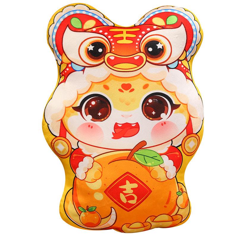 

Год Змеи Талисман Подушка Зодиак Кукла Змея Детские Спящие Куклы Новогодние Подарки Подарки для Девочек 38cm