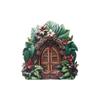Creative Wooden Fairy Door Ornaments for Garden Decor