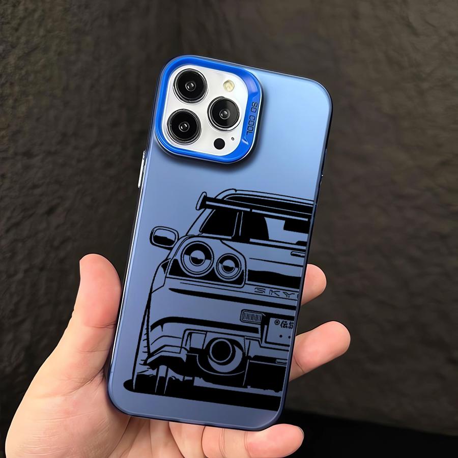 

Крутой чехол для телефона JDM Dream Car для iPhone 16 Pro 15 Pro Max 14 13 12 11 XS 14 Pro Max 16 Plus 14Pro 12Pro Мягкий чехол for iPhone 16
