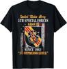 NEW LIMITED 5th Special Forces Group 5th SFG Army De Oppresso Liber Unisex T-Shirt