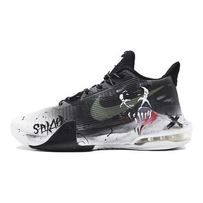 Air Max Impact Slip Resistant, Abrasion Resistant, Rebound Low Top Basketball Shoes Men's Black White DC3725-100(Team145-)