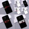 Nurse Heartbeat Phone Case For Samsung Galaxy S25 Ultra S9 S10 S20 S21 S22 Plus S23 FE S24 Ultra Cover Coque