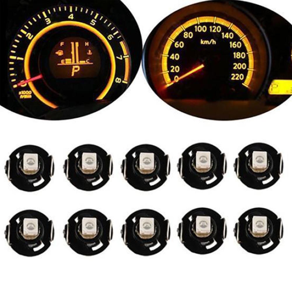 10 Pièces T4.2 12V Ampoule LED Feux de Tableau de Bord de Voiture Lampes de Panneau d'Instruments