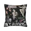 My Chemical Romance MCR Music Band Pillow Cover Soft Pillow Case Cushion Cover Graphic Pillowcases For Sofa Home Decoration