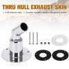 24mm/0.94" 316 Stainless Steel Thru Hull Exhaust Skin Part of Air Diesel Heater Parking Heaters For Boat Marine Car Truck