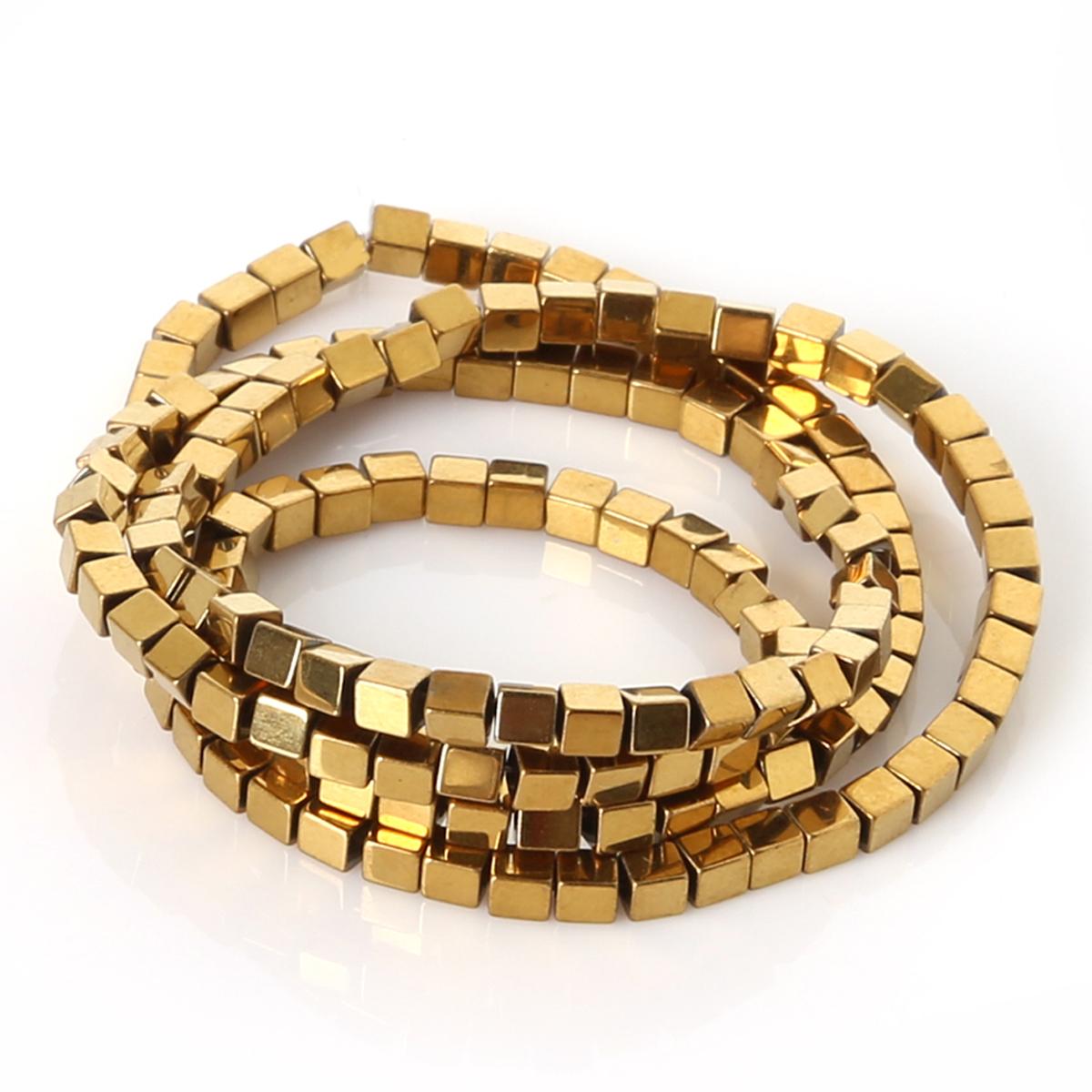 140 шт. Бусины из натурального камня, кубические, квадратные, свободные, разделительные бусины для самостоятельного изготовления ювелирных изделий 2x2mm 140pcs