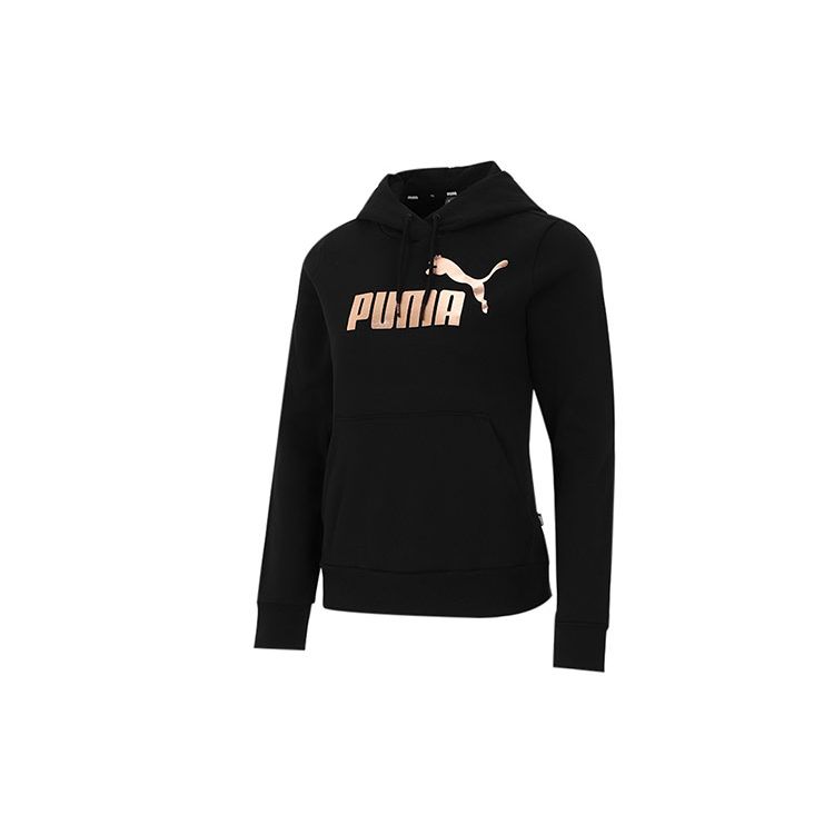 

PUMA Casual Sports Толстовка с флисовой подкладкой Женские топы Черный 847680-01