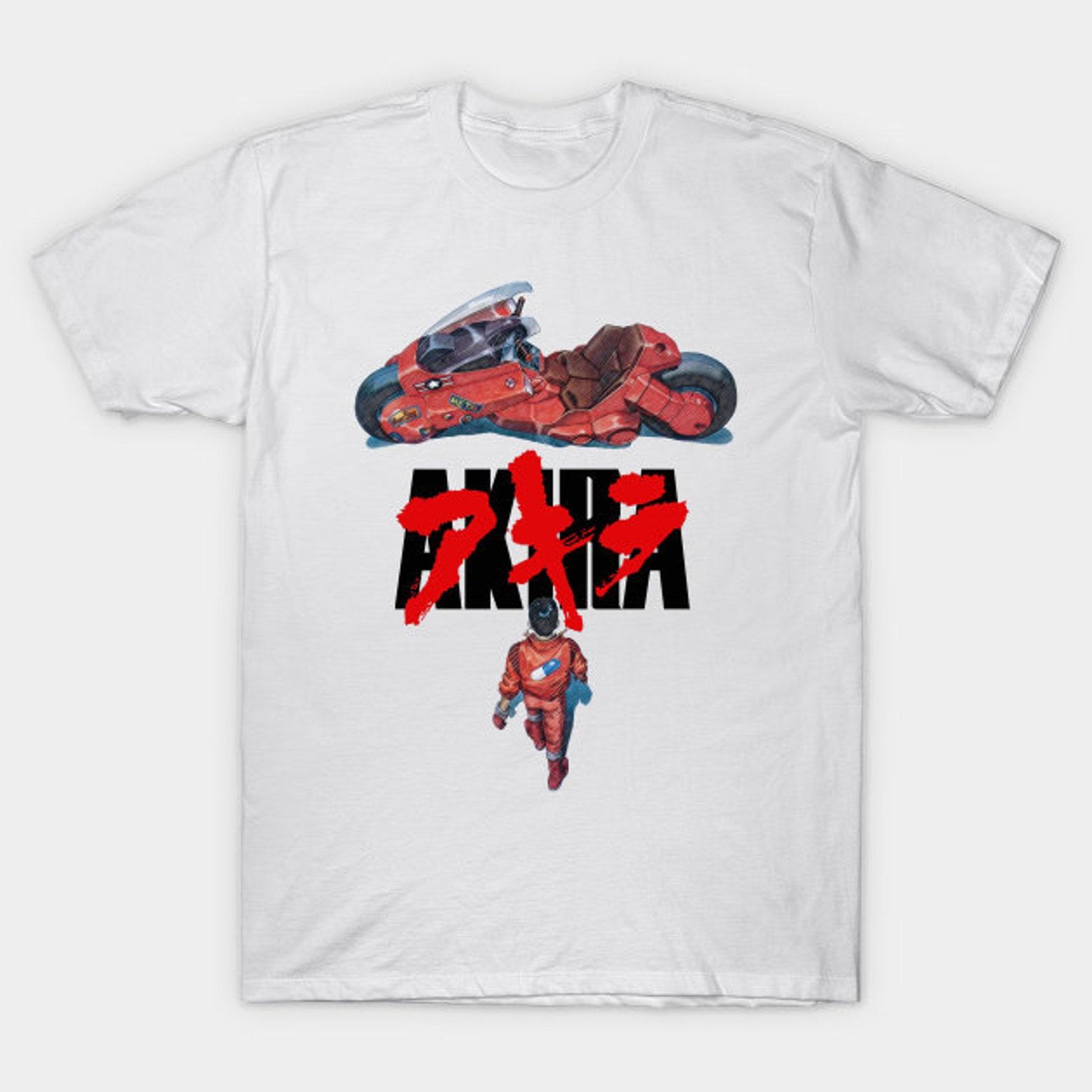 New Akira White Tshirt Size S- 2XL 3XL