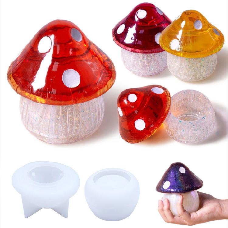 Box Resin Mold Bottle Silicone Mold Storage Box Resin Casting Mold DIY Jewelry Box Epoxy Resin Mold for DIY Resin Crafts
