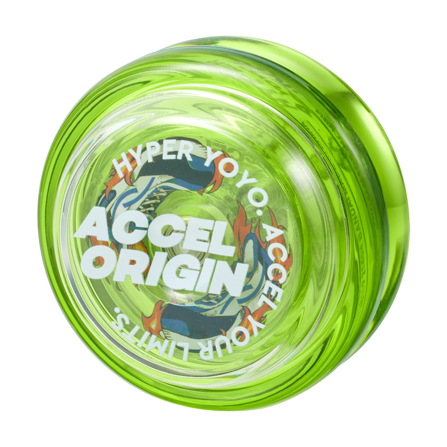 Bandai Hyper-Yo-Yo Accel Sporty Lime Green